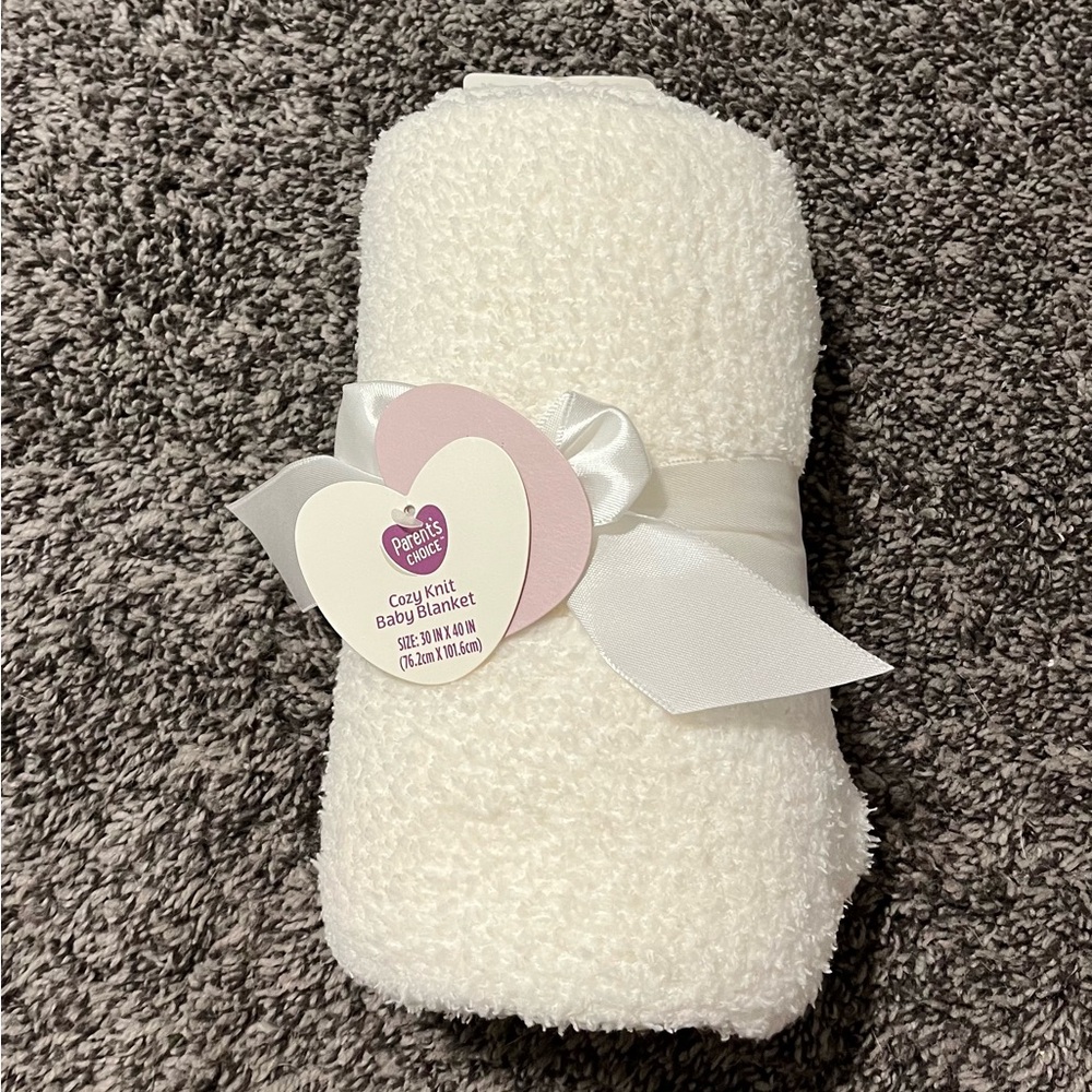 Brand new with tags Parents Choice white blanket